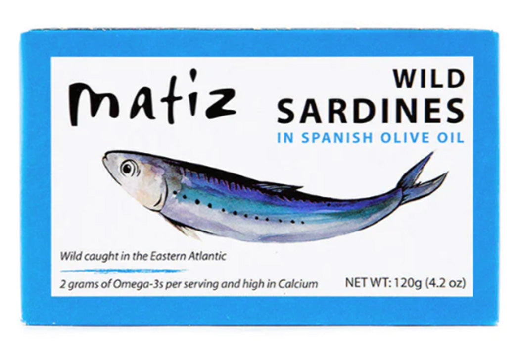 Matiz Wild Sardines in Spanish Olive Oil - Set of Two