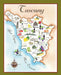 Tuscany Food Map