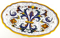 Deruta Ceramic Platter - Ricco Deruta pattern