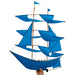 Sailing Ship Kite in Azure