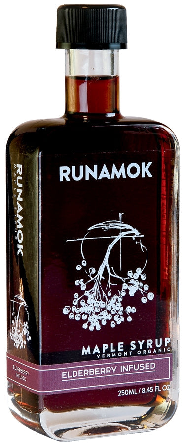Runamok Elderberry Infused Vermont Maple Syrup