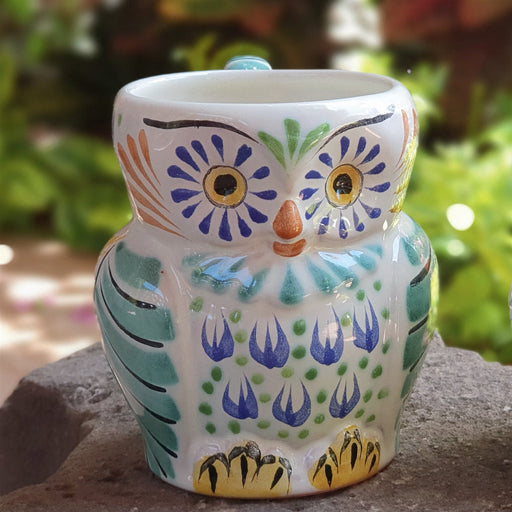 Hand-Painted Owl Mug by Gorky Studio Ceramics