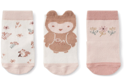 Owl Socks for babies - set of three