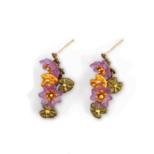 Giverny Dangle Post Earrings by Michael Michaud