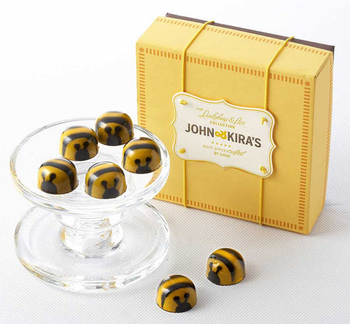 Bee's Letterpress Gift Box, 9 piece box of chocolates