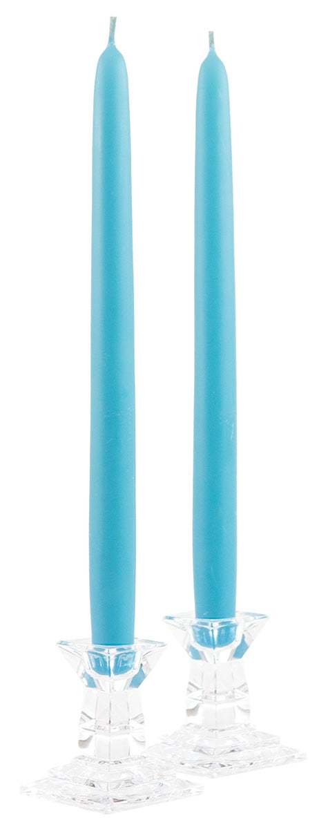 Robin's Egg Blue Tapers - 2 pair