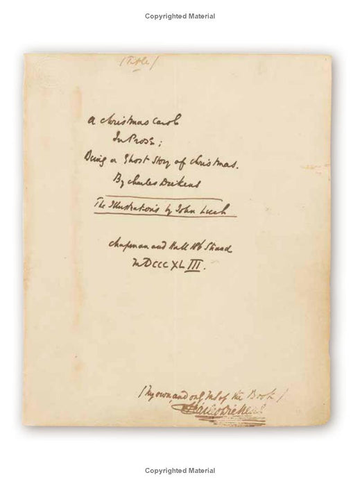 A Christmas Carol by Charles Dickens