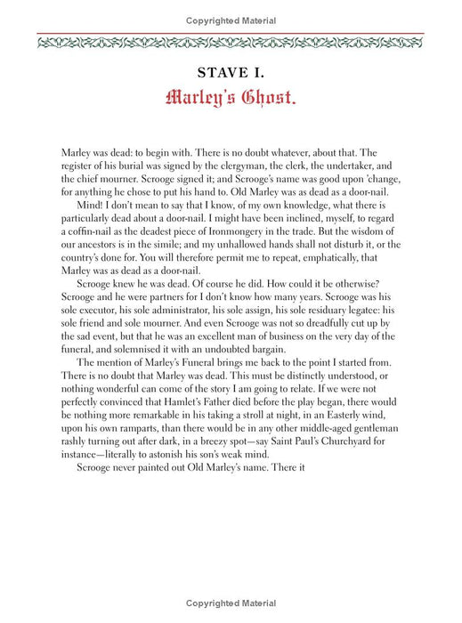 A Christmas Carol by Charles Dickens