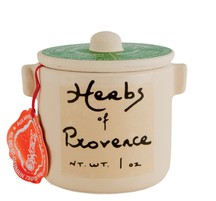 Herbs of Provence in Ceramic Crock