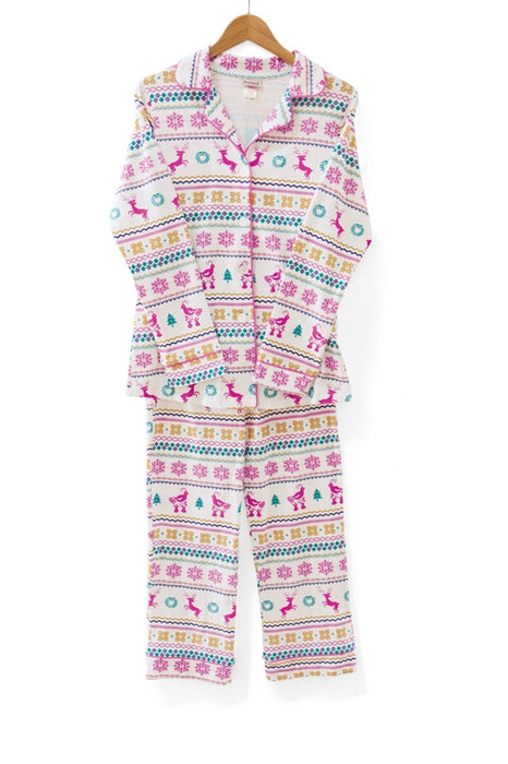 Partridge Fair Isle Stretch Classic Pajama