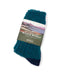 Pink and Teal Women's Socks - Avoca Donegal Socks