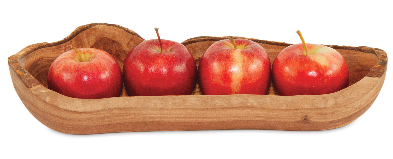 Olive Wood Serving Boat