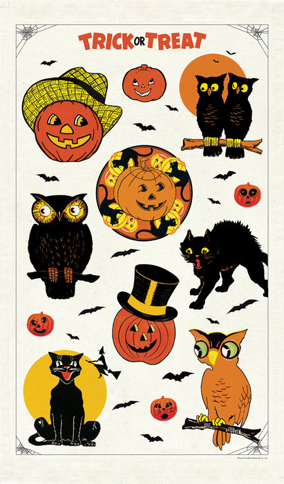 Trick or Treat Tea Towel