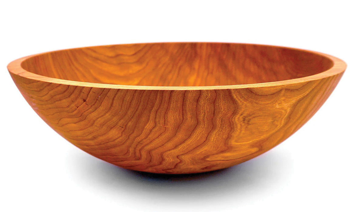 Extra-Large Cherrywood Serving Bowl