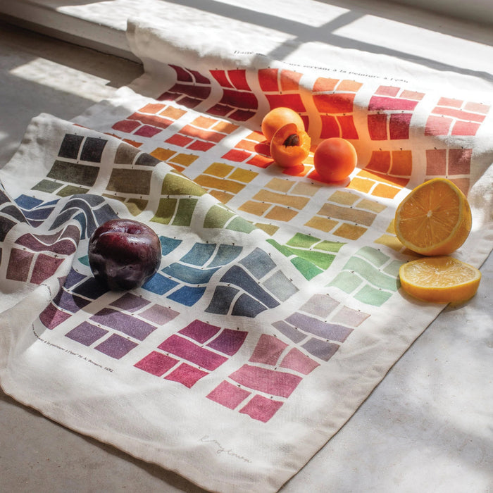 Color Swatches Tea Towel