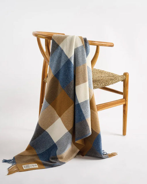 Land Sky Avoca Merino Wool Throw - Main Image
