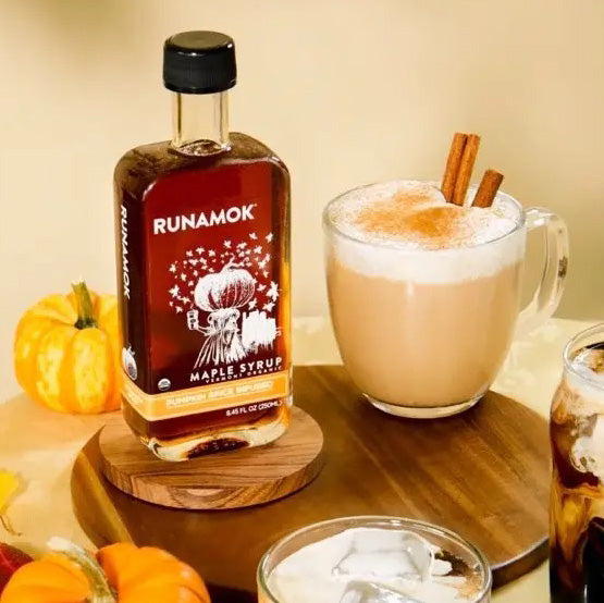 Pumpkin Spice Infused Maple Syrup
