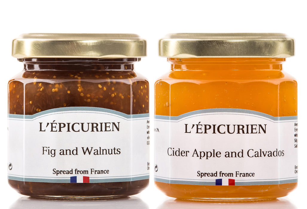 Apple Cider Calvados Confit & Fig Walnut Confit