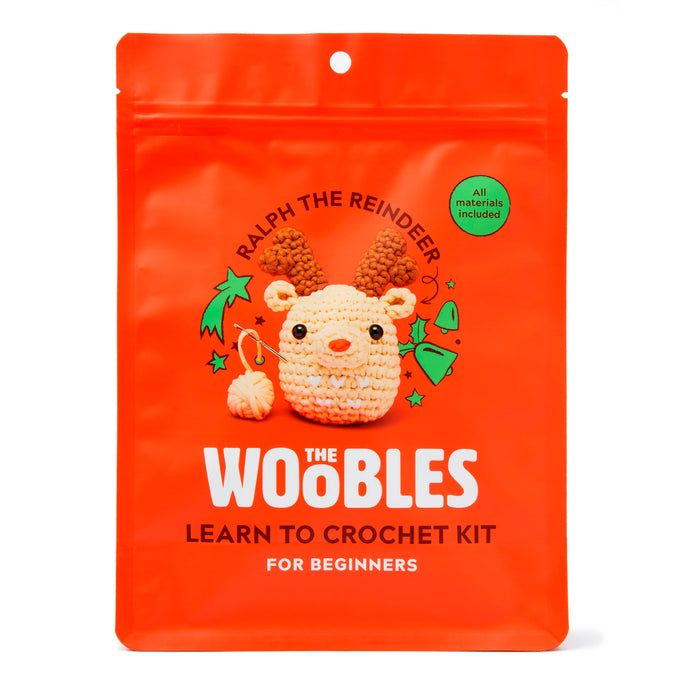 Ralph the Reindeer, Beginner Crochet Kit