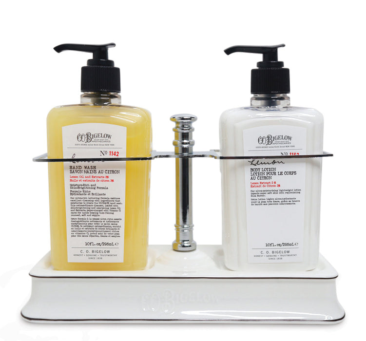 C.O. Bigelow Lemon Hand Wash and Body Lotion, Set of Two