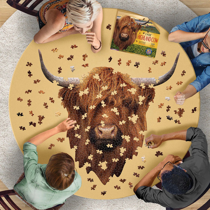Highland Cow Puzzle