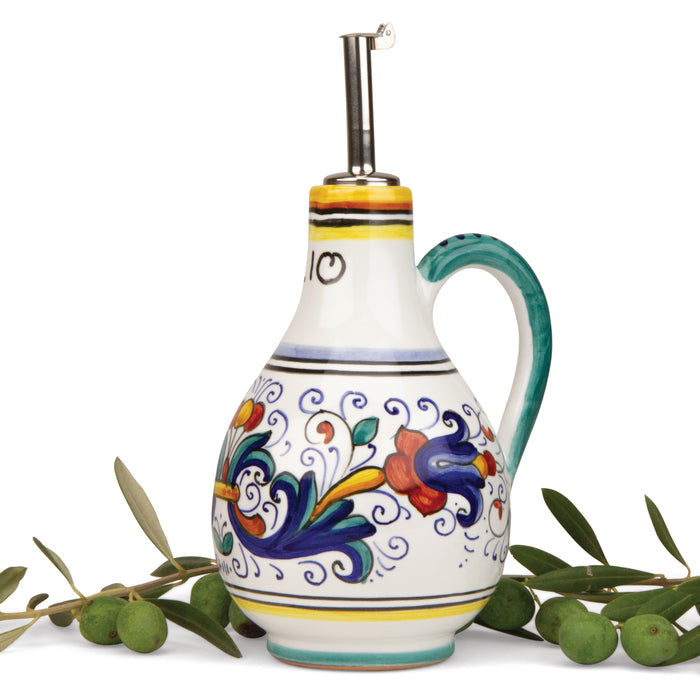 Deruta Olive Oil Cruet from Italy