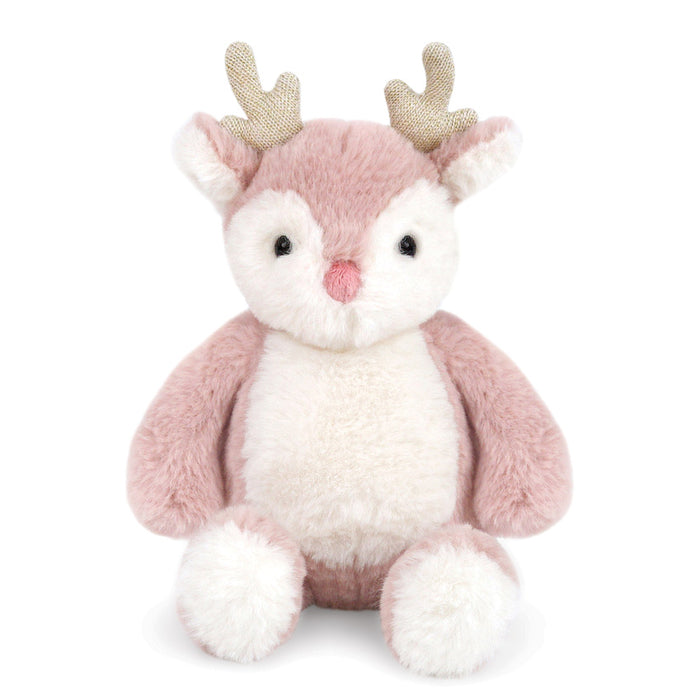 Holly Reindeer - 10" tall