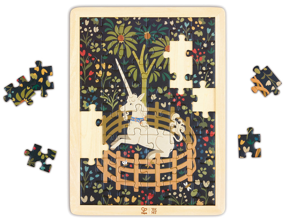 Unicorn in a Garden Puzzle