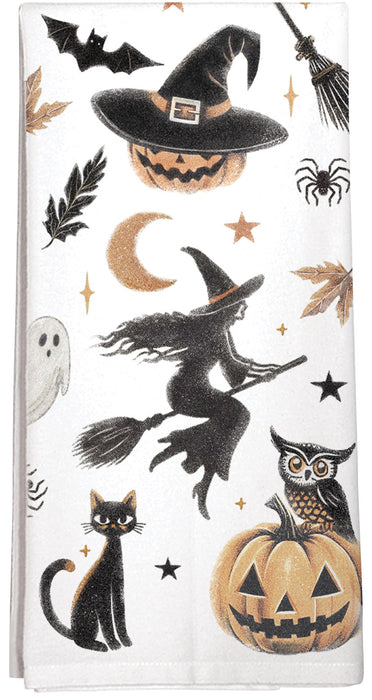 Halloween Tea Towel