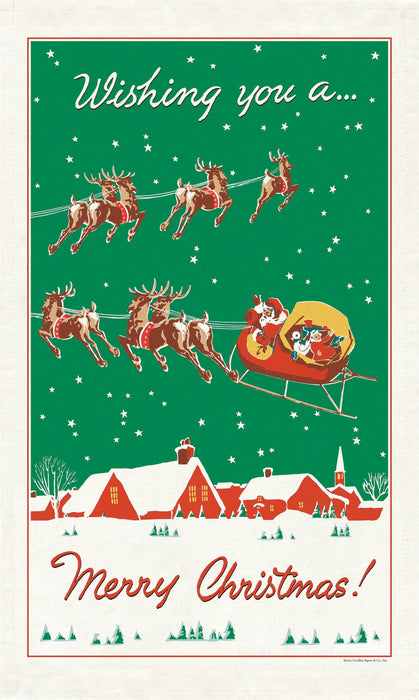 Wishing You a Merry Christmas Towel