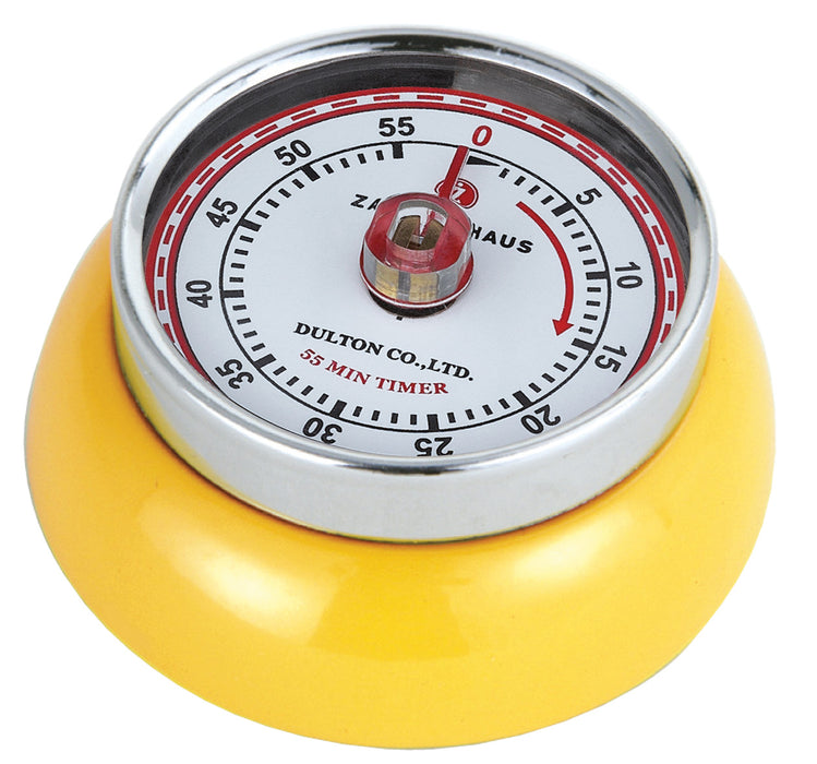Retro Kitchen Timer - Yellow