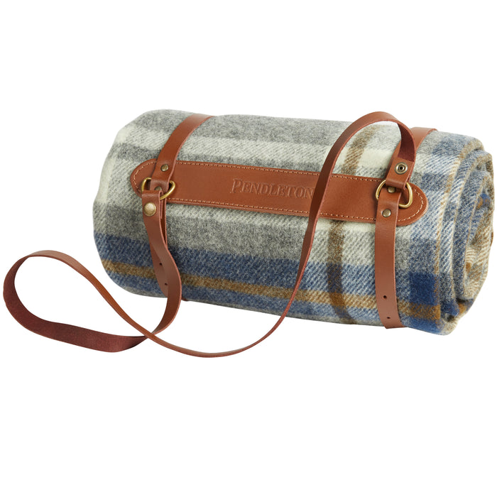 Pendleton Blankets with Leather Carrier - Raleigh