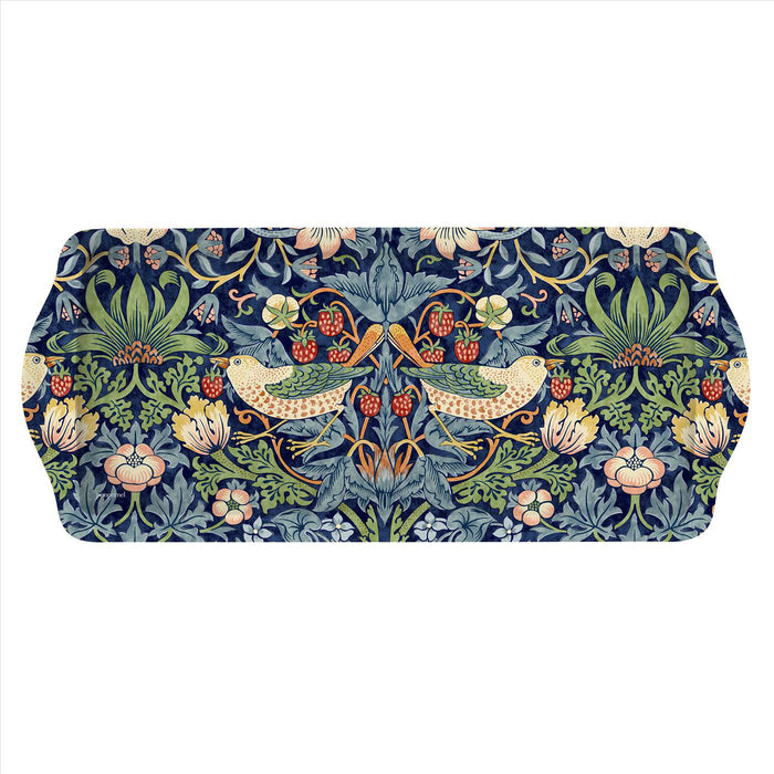 Blue Strawberry Thief Sandwich Tray