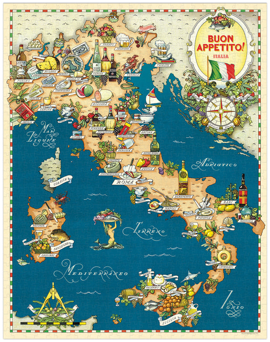 Vintage Italia 1000 piece Puzzle