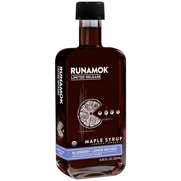 Blueberry Lemon Maple Syrup