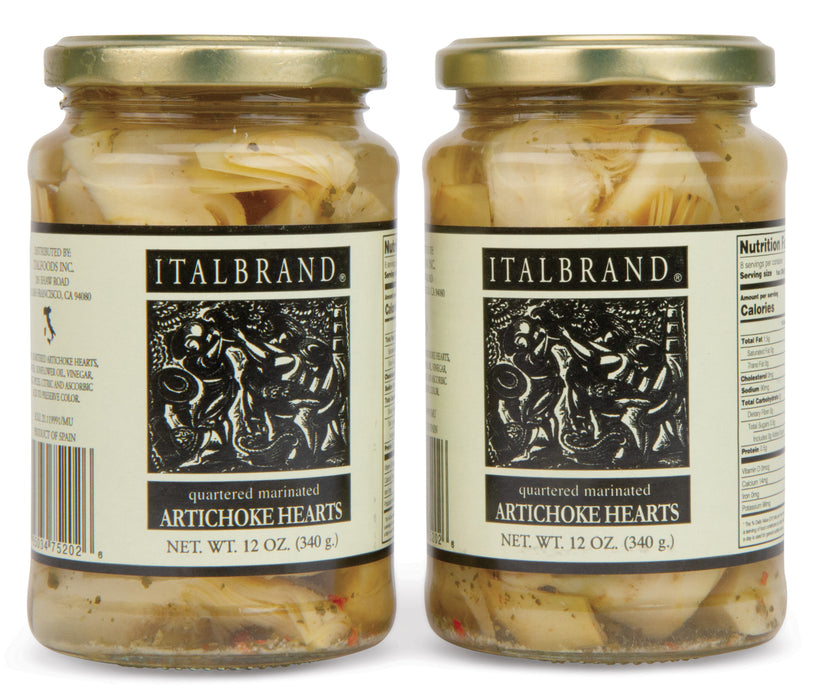 Marinated Artichoke Hearts, Set of 2 Jars