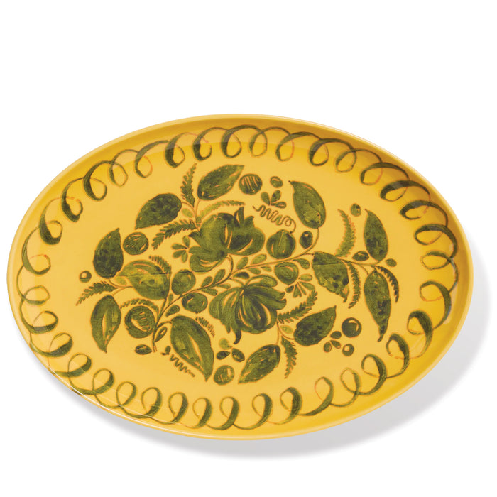 Mustard Amalfi Oval Platter