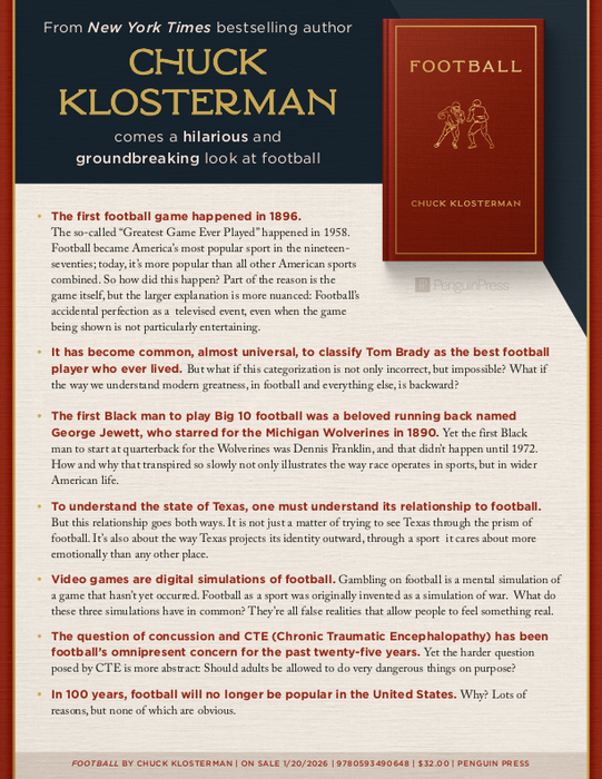 Football by Chuck Klosterman