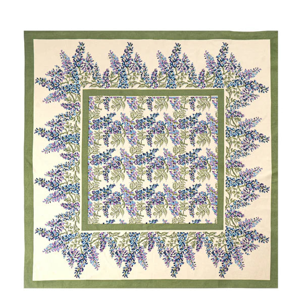 Blue Wisteria Tablecloth