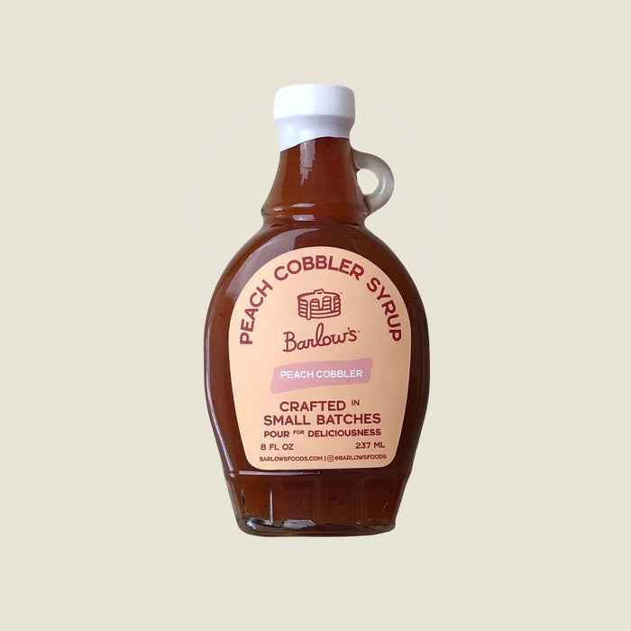 Peach Cobbler Syrup