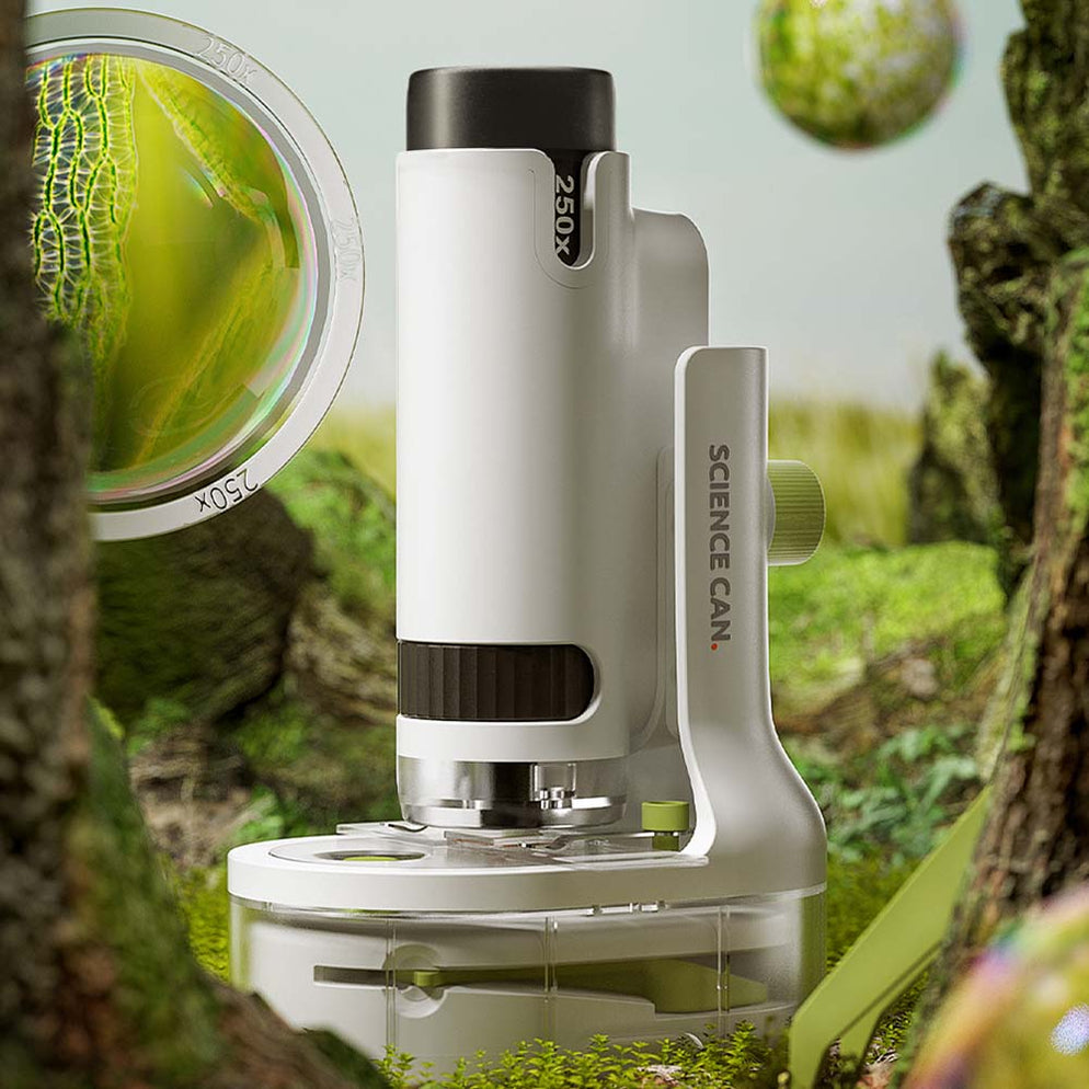 Portable Microscope for Kids by Hape Toys — Menus and Music