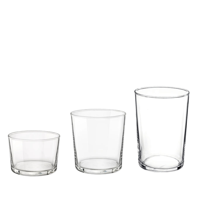 Bodega Tumbler Glasses, Small - Set of Six