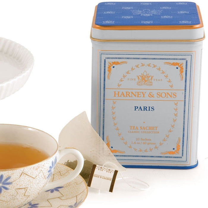 Paris Blend Tea from Harney & Sons — Menus and Music