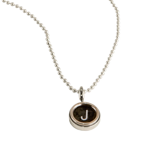 Vintage Typewriter Key Necklace