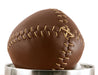 Brown 1850's Lemon Peel Leather Replica Baseball