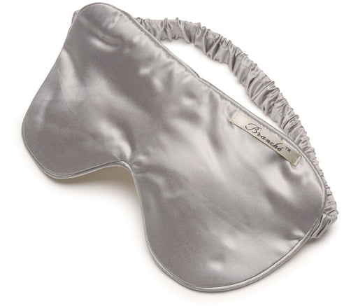 Silver Silk Eye Mask By Branche