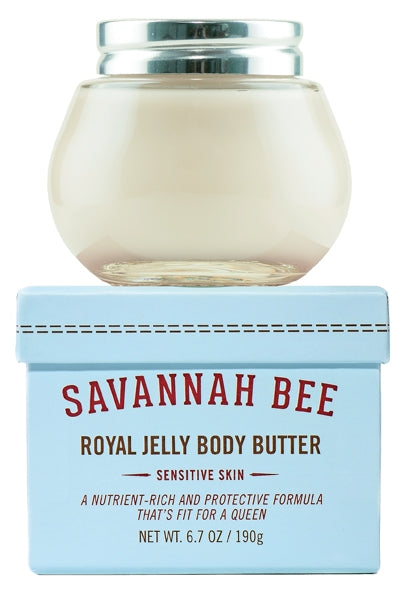 Royal Jelly Body Butter-  Savannah Bee, blue box