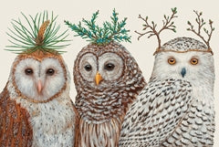 Winter Owls Placemats