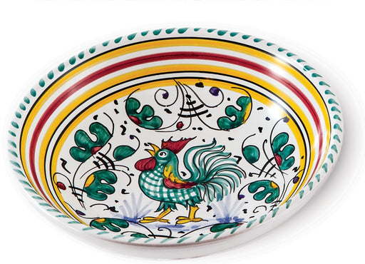Deruta Ceramic Gallo Verde Bowl