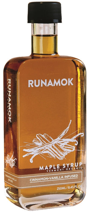 Runamok Cinnamon and Vanilla Infused Vermont Maple Syrup